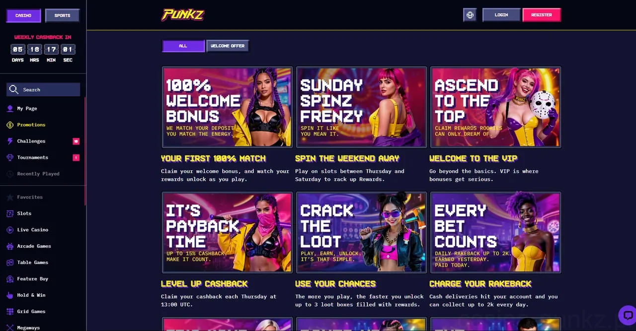 Casinopunkz Casino